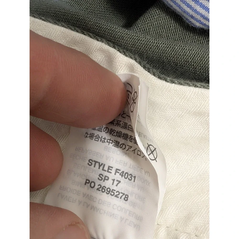 NEW!‎ J Crew Bowery Stretch Slim Fit Chinos Pants Light Green Mens 30x32